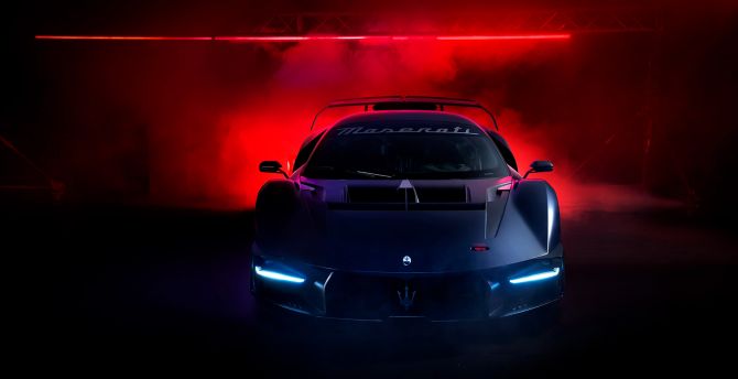 Maserati MCXtrema, front-view, 2023 wallpaper