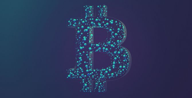 Bitcoin, currency, logo, money, minimal wallpaper