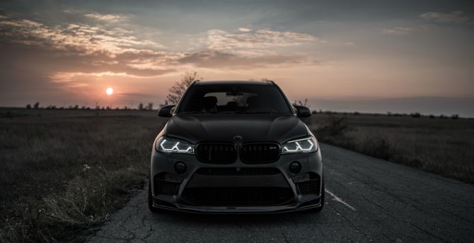 2018, BMW X5 M Z-performance, front wallpaper