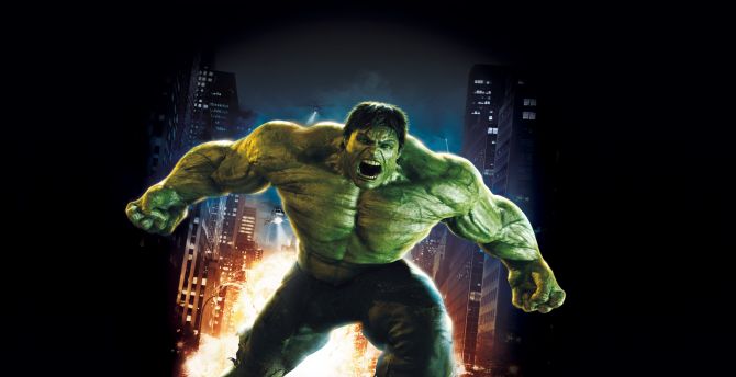 The Incredible Hulk, superhero, movie wallpaper