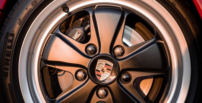 Car wheel, Lamborghini, closeup wallpaper