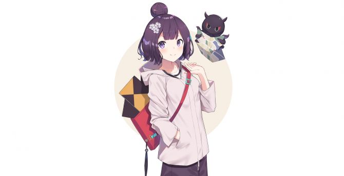 Cute, anime girl, Fate series wallpaper
