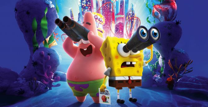 The SpongeBob Movie: Sponge on the Run, 2020 movie wallpaper