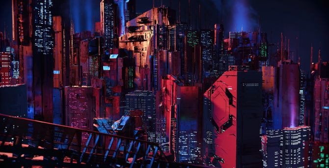 Cyberpunk streets, futuristic city, wallpaper, rain, foggy, dystopia, moody  empty future, art illustration Stock Illustration | Adobe Stock