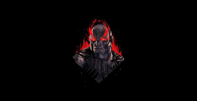 Darkseid, minimal, 2021 wallpaper