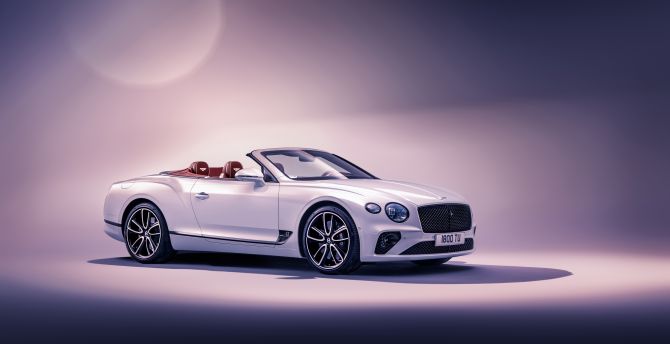 Luxury vehicle, white, Bentley Continental GT wallpaper