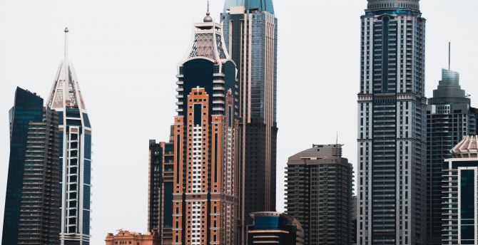 Buildings of Dubai, Cityscape wallpaper