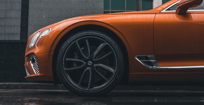 Car, Bentley, luxurious, front-wheel wallpaper