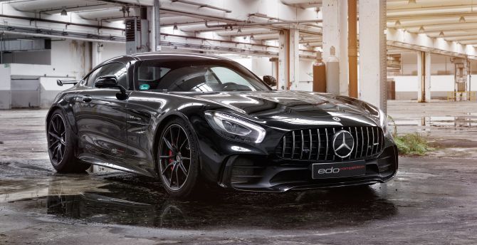 Mercedes-AMG GT R Edo Competition, black, luxury car wallpaper