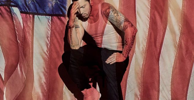 Eminem, American Rapper, 2017 wallpaper