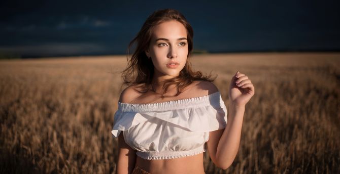 Alina Sabirova, gorgeous model, outdoor, 2020 wallpaper