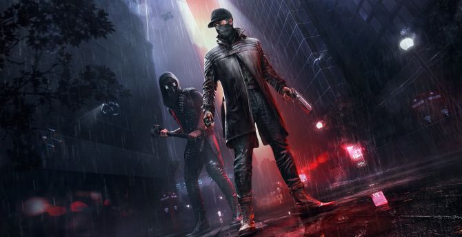 Watch Dogs: Legion, video game, characters wallpaper