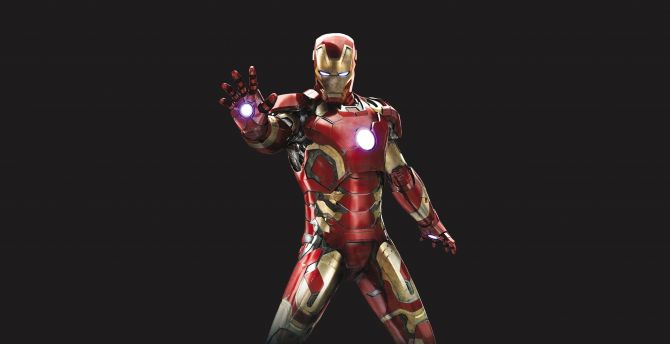 Wallpaper iron man, iron-suit, superhero, minimal desktop wallpaper, hd  image, picture, background, 926dad | wallpapersmug