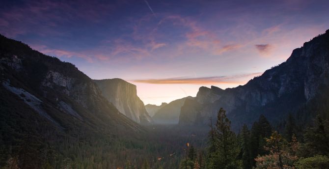 Yosemite valley, nature, mountains, national park wallpaper