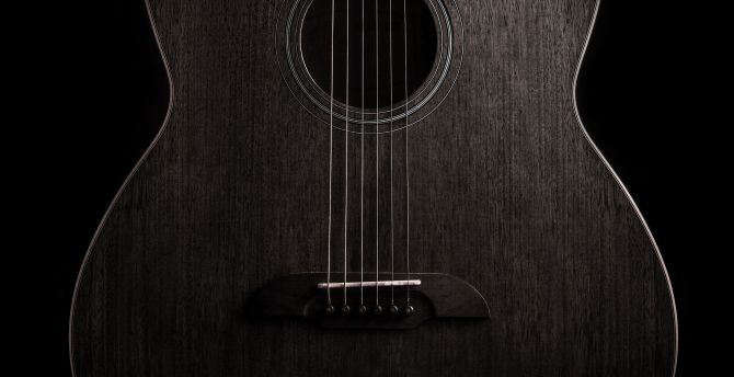 Guitar, musical instrument, Huawei Mate 10, stock wallpaper