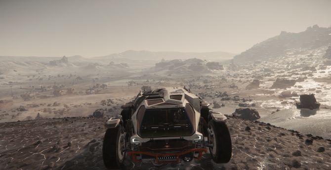 Landscape, Star Citizen, video game, Rover Vehicle wallpaper