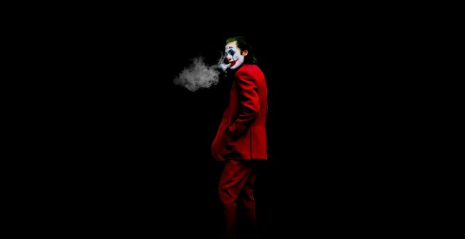 Minimal, Joker, 2020 art wallpaper