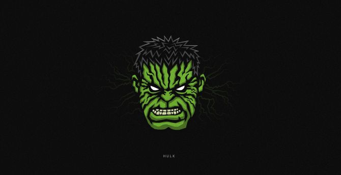 Angry Hulk face, superhero, angry man wallpaper