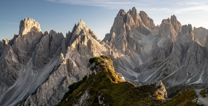 Nature, Dolomites, mountains, Italy wallpaper