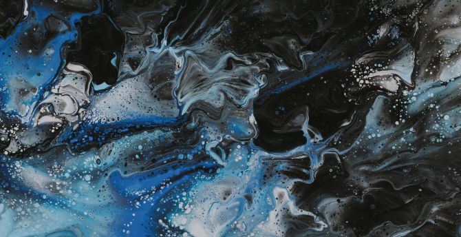 Texture, blue-dark, abstraction art wallpaper