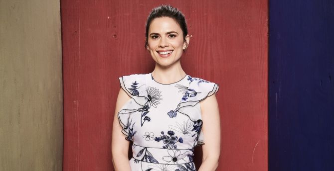 2018, smile, Hayley Atwell, celebrity wallpaper