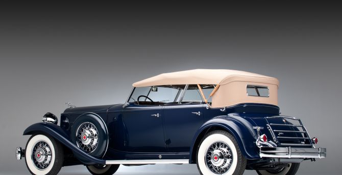 RM Sotheby, 1932 Packard Twin Six Sport Phaeton, car wallpaper