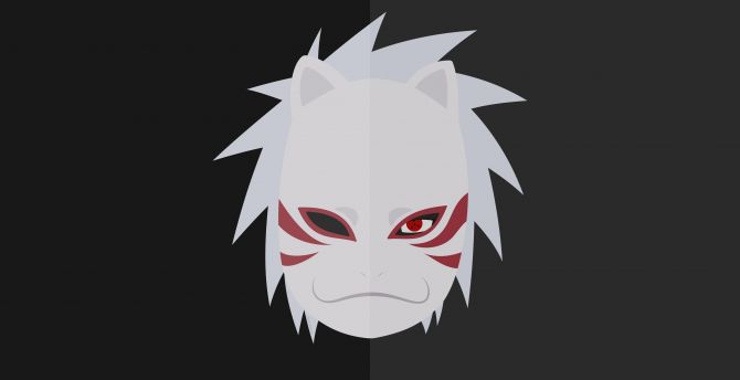 Anbu, mask, Naruto wallpaper