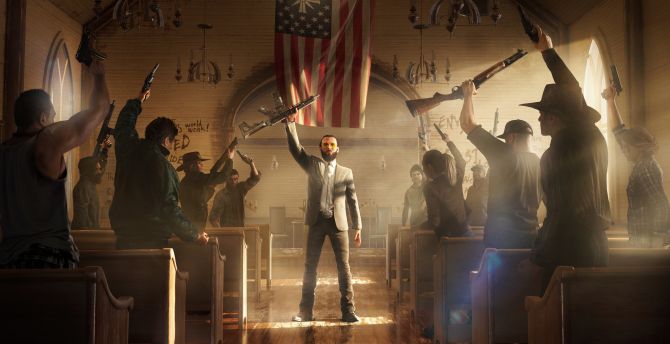 Far cry 5 video game wallpaper