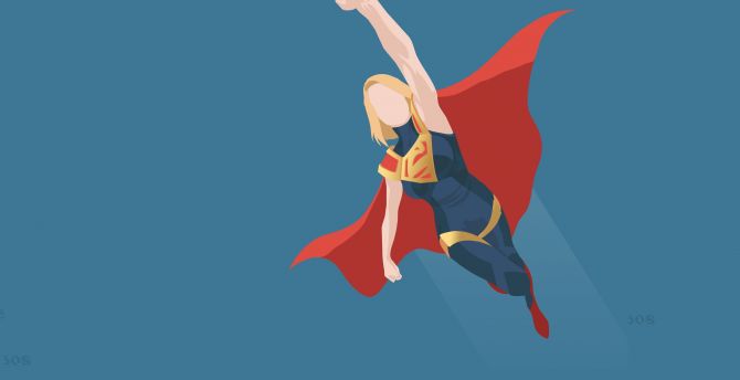 Supergirl, injustice 2, art wallpaper