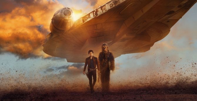 Solo: a star wars story, Han solo, Alden Ehrenreich, movie, spacecraft wallpaper