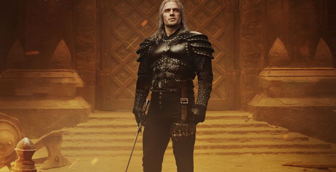 Henry Cavill, Geralt of Rivia, The Witcher Season 2, 2021 wallpaper