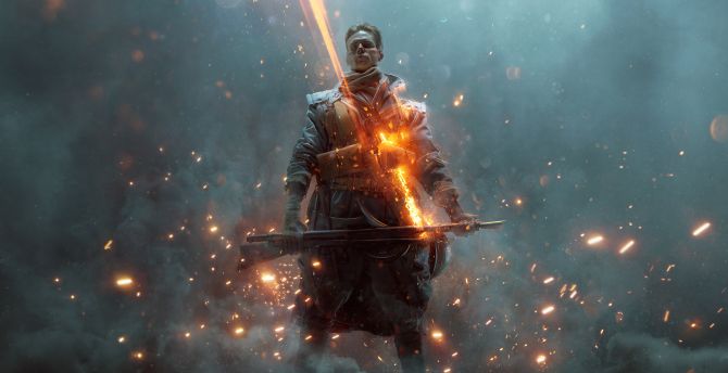 Battlefield 1, They Shall Not Pass, soldier, video game, 2017 wallpaper