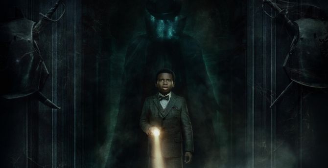 Kid, Haunted Mansion, 2023 movie wallpaper