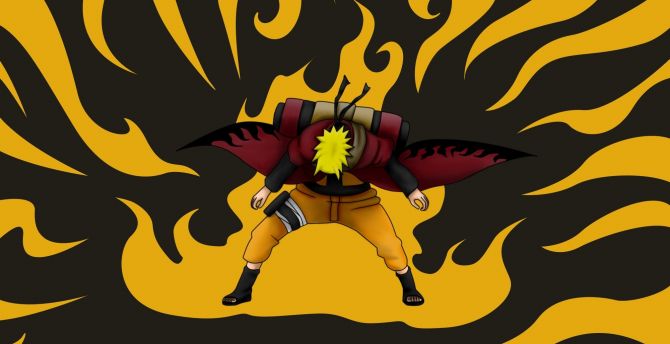 Naruto Uzumaki, anime boy, artwork wallpaper