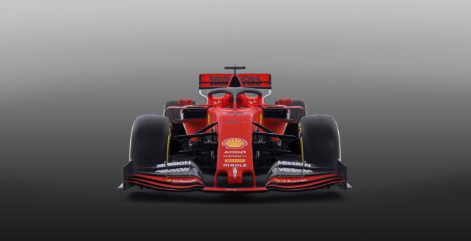2019 Ferrari SF90 F1, formula one, car wallpaper
