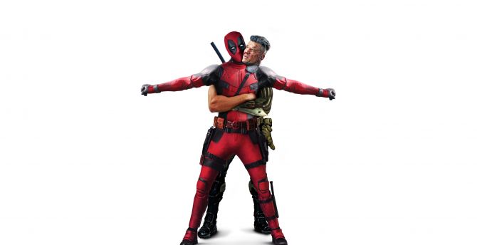 Wallpaper deadpool 2, cable and deadpool, hub, movie desktop wallpaper, hd  image, picture, background, a5bf9a | wallpapersmug