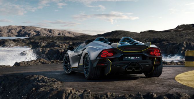 Sports car, Lamborghini Invincible, 2023 wallpaper