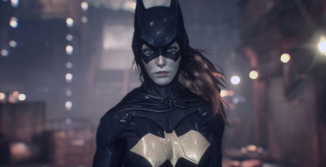 Batgirl, superhero, Batman: Arkham Knight wallpaper