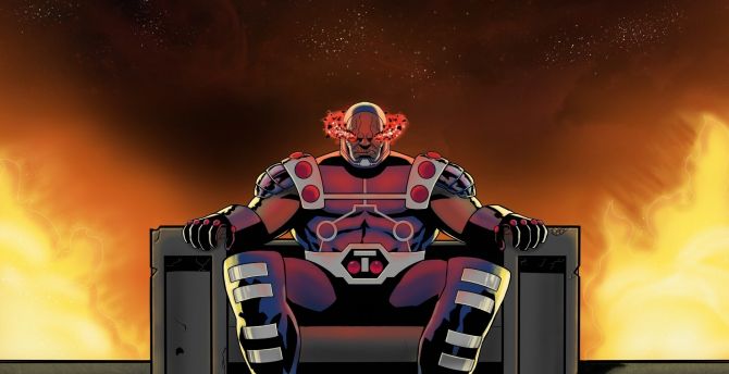 Darkseid, superviallin of dc universe, dc comics wallpaper