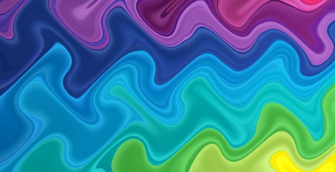 Ripple, colorful, pattern, abstract wallpaper