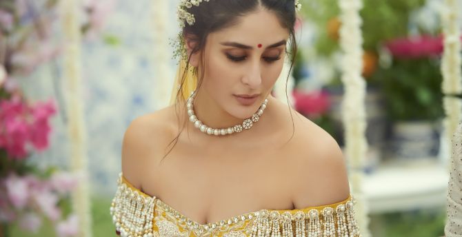 Kareena Kapoor, wedding outfit, photoshoot, 2018 wallpaper