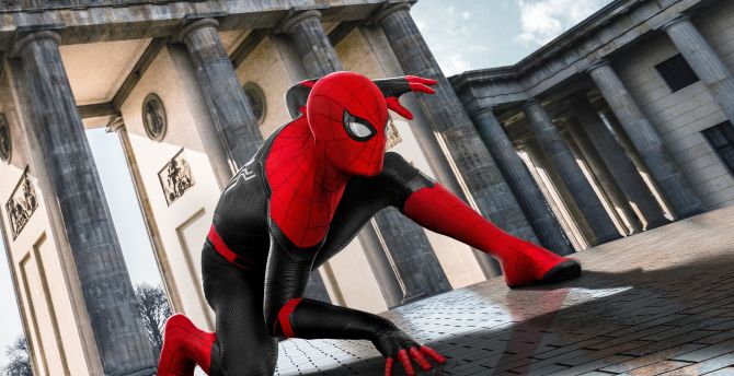 2019 movie, Spider-man: Far From Home wallpaper