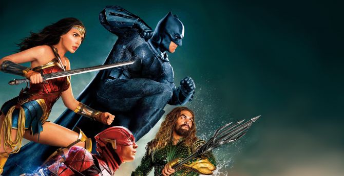 Justice league, movie, superheroes wallpaper