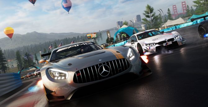The Crew 2, car race, video game, 2018 wallpaper