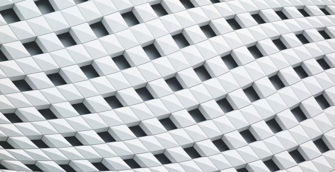 Abstract, pattern, white wallpaper