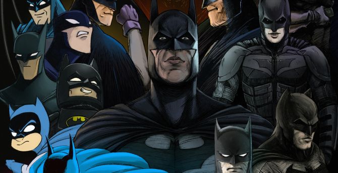 All Batman, superhero, artwork wallpaper