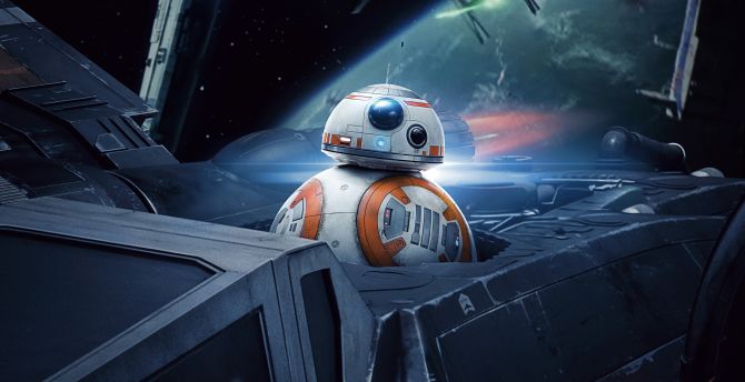 R2-D2, robot, star wars: the last jedi, movie, 2017 wallpaper