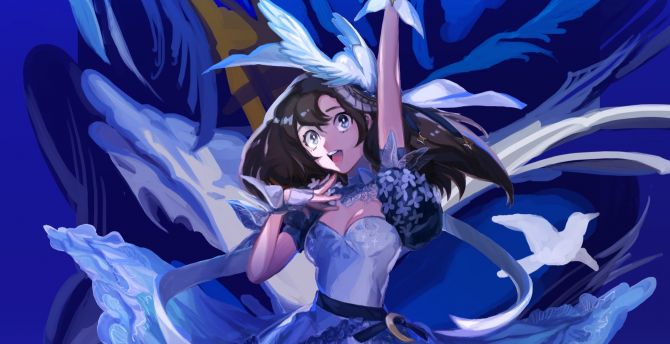 Anime Girl Dance Wallpaper gambar ke 12