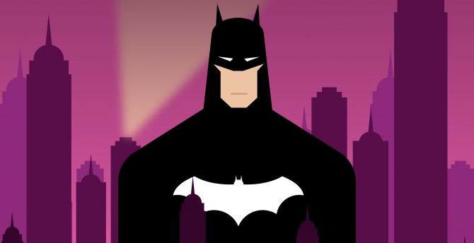 Batman of Gotham, superhero, artwork wallpaper