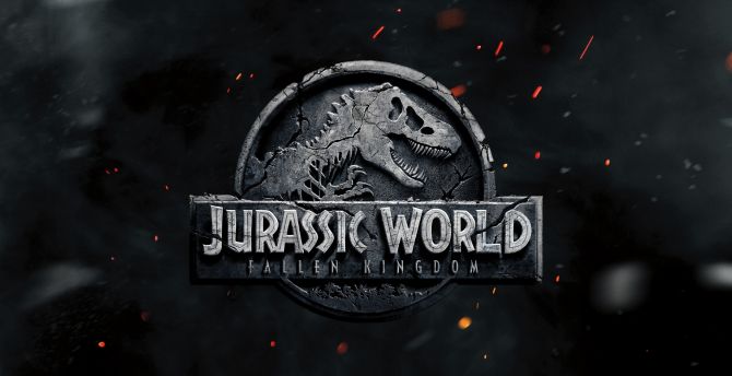 Jurassic World: Fallen Kingdom, 2018 movie, poster wallpaper